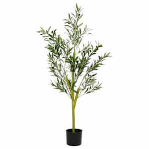 vidaXL Kunstlik oliivipuu 450 Lehed 120 cm Rohelised