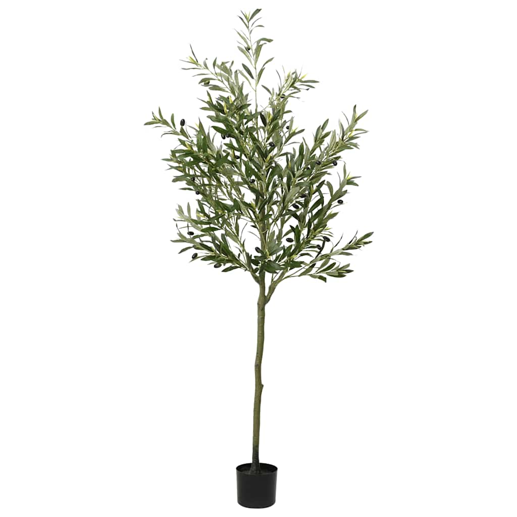 vidaXL Keinotekoinen oliivipuu 700 Lehdet 165 cm Vihreä