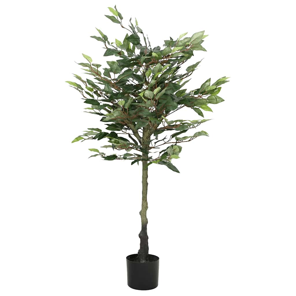 vidaXL Ficus artificial 480 de frunze 130 cm verde