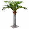 vidaXL kunstpalm 6 lehte 100 cm roheline