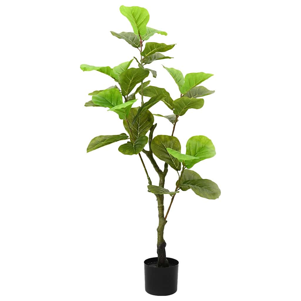 vidaXL Ficus artificial 30 de frunze 125 cm verde