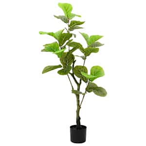Umělý strom Ficus 30 listů 125 cm zelený