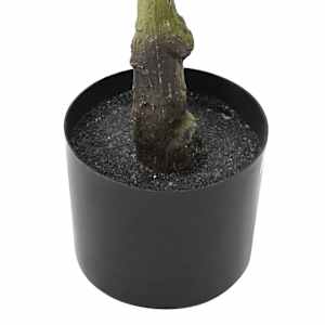 Umělý strom Ficus 30 listů 125 cm zelený - obrázek 3