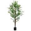 vidaXL Kunstlik Ficus Plant 1260 Lehed 200 cm Rohelised