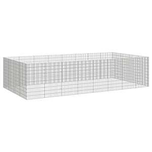 Ohrádka pro zvířata 24 panelů 54 x 100 cm pozinkované železo - obrázek 3