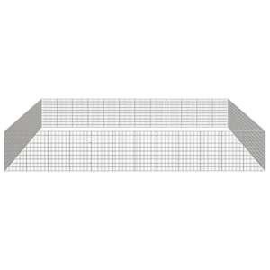 Ohrádka pro zvířata 48 panelů 54 x 100 cm pozinkované železo - obrázek 4