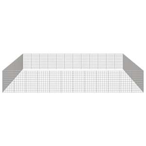 Ohrádka pro zvířata 48 panelů 54 x 100 cm pozinkované železo - obrázek 5