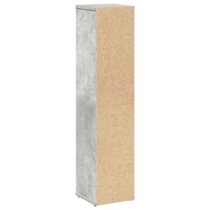 Koupelnová skříňka s držákem na role, betonově šedá 20,5 x 20 x 90 cm - obrázek 6
