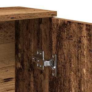 Koupelnová skříňka s držákem rolí old wood 39x22x90 cm - obrázek 10