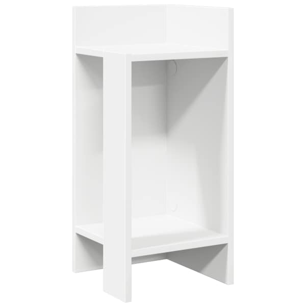 vidaXL lisalauad 2 tk riiuliga, valge, 25,5x27x60 cm