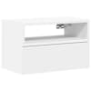 vidaXL Seinale kinnitatav &ouml;&ouml;kapp Valge 45x26x28,5 cm