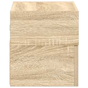 Nástěnný noční stolek dub sonoma 45x26x28,5 cm - obrázek 6