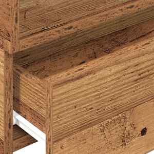 Nástěnné noční stolky 2 ks old wood 45x26x28,5 cm - obrázek 9