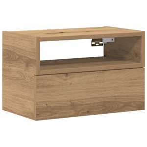 vidaXL Seinale kinnitatav &ouml;&ouml;kapp, k&auml;sit&ouml;&ouml;tamm, 45x26x28,5 cm