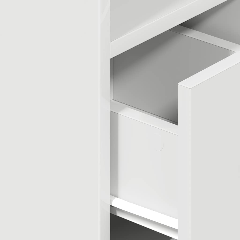 Bedside Cabinets with Drawer Nightstand Bed Side Table Side Cabinet vidaXL - Produktbild 7