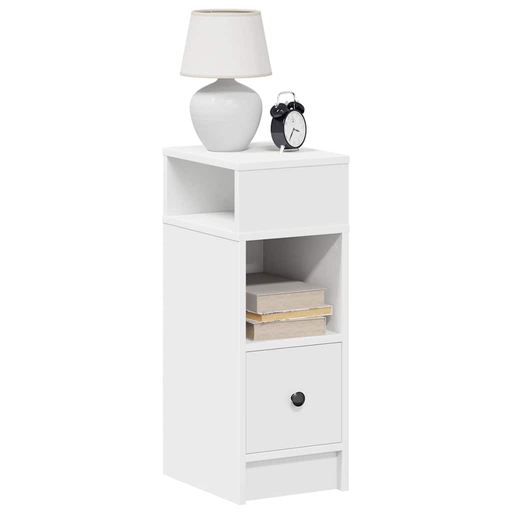 Bedside Cabinets with Drawer Nightstand Bed Side Table Side Cabinet vidaXL - Produktbild 1