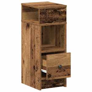 Noční stolek se zásuvkou old wood 25 x 31 x 66 cm - obrázek 5