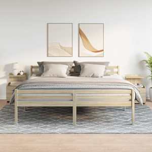 vidaXL Noptiere 2 buc. cu 2 sertare, stejar Sonoma, 40x36,5x62 cm