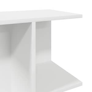 Noční stolky 2 ks bílý 46,5x29x61 cm kompozitní dřevo - obrázek 9