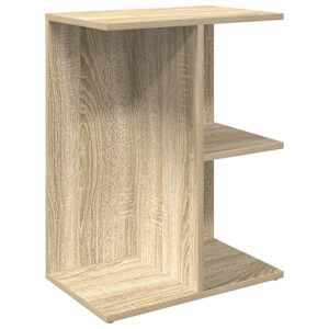 Noční stolky 2 ks dub sonoma 46,5x29x61 cm kompozitní dřevo - obrázek 4