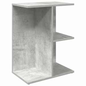Noční stolek betonově šedý 46,5x29x61 cm kompozitní dřevo - obrázek 2