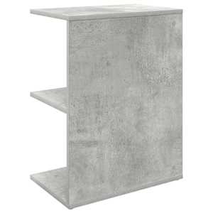 Noční stolek betonově šedý 46,5x29x61 cm kompozitní dřevo - obrázek 6