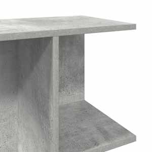 Noční stolek betonově šedý 46,5x29x61 cm kompozitní dřevo - obrázek 8
