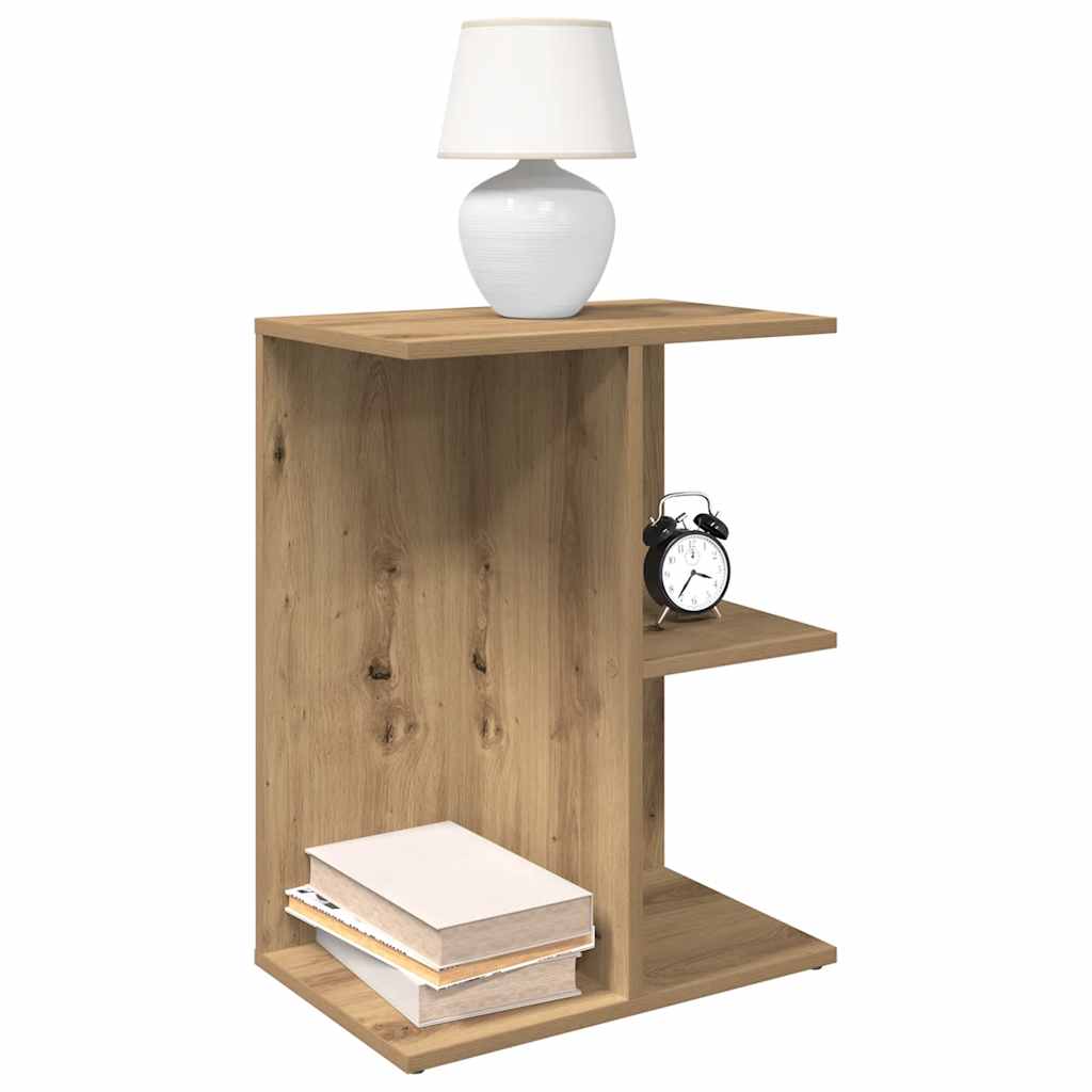 vidaXL Nachttisch Artisan-Eiche 46,5x29x61 cm Holzwerkstoff