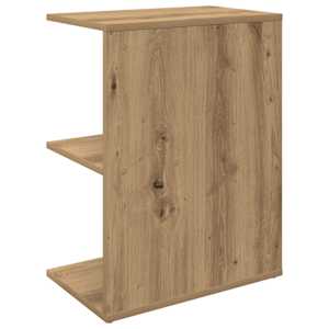 Noční stolky 2 ks dub artisan 46,5x29x61 cm kompozitní dřevo - obrázek 7