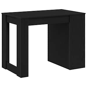 Psací stůl se zásuvkou a policí černý dub 102x62x77,5 cm - obrázek 7