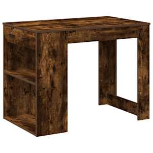Psací stůl se zásuvkou a policí kouřový dub 102x62x77,5 cm - obrázek 2