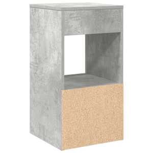 Noční stolky se zásuvkou 2 ks betonově šedá 35x34x66,5 cm - obrázek 8