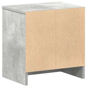 Noční stolky 2 ks se zásuvkou betonově šedé 39 x 28 x 41 cm - obrázek 8