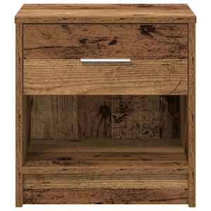 Noční stolek se zásuvkou old wood 39 x 28 x 41 cm - obrázek 4