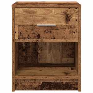 Noční stolek se zásuvkou old wood 40 x 34 x 50 cm - obrázek 4