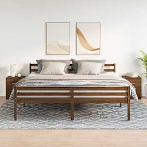 vidaXL Nachttische 2 Stk. mit 2 Schubladen Eichen-Optik 40x36x50 cm