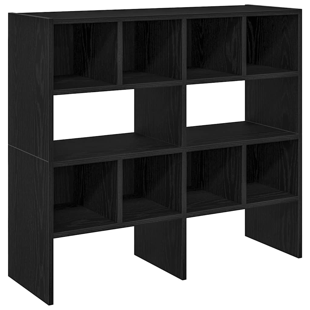 vidaXL Stojany na boty 2 ks stohovatelné Dub černý 89,5x30x40 cm