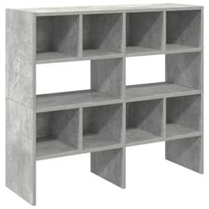 vidaXL kingariiulid 2 tk virnastatavad, betoonhall, 89,5 x 30 x 40 cm