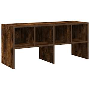 vidaXL kingariiul virnastatav, suitsutatud tamm, 89,5 x 30 x 40 cm