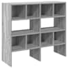 vidaXL kingariiulid 2 tk virnastatavad, hall sonoma tamm, 89,5x30x40cm
