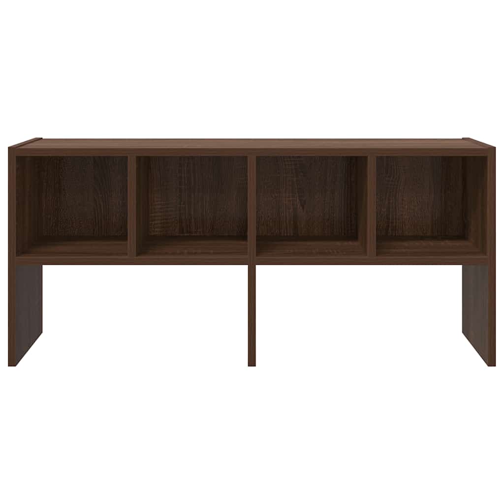 vidaXL Schoenenrek stapelbaar 89,5x30x40 cm bruin eikenkleur, foto 4