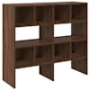 vidaXL kingariiulid 2 tk virnastatavad, pruun tamm, 89,5 x 30 x 40 cm