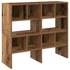 vidaXL kingariiulid 2 tk virnastatavad, vana puit, 89,5 x 30 x 40 cm