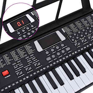 61 kláves Piano Electric Keyboard s hudebním stojanem pro děti - obrázek 8