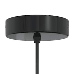Závěsné svítidlo nastavitelnou výškou E27 Ø31 cm metal - obrázek 7