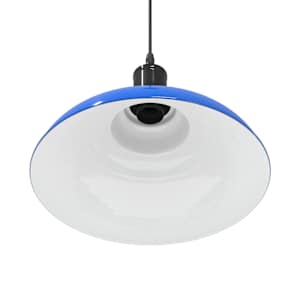 Závěsné svítidlo nastavitelnou výškou E27 Ø31 cm metal - obrázek 9