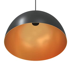 Závěsná svítidla 2 ks výškově nastavitelná E27 černá Ø30 cm - obrázek 10