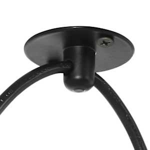 Závěsné svítidlo se 3 držáků lamp E27 černé metal - obrázek 9