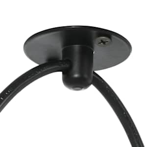 Závěsné svítidlo se 5 držáků lamp E27 černé metal - obrázek 9