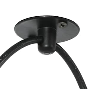 Závěsné svítidlo se 6 držáků lamp E27 černé metal - obrázek 9